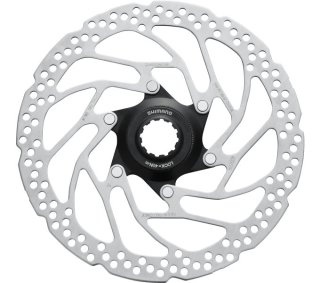 SHIMANO brzdový kotuč ALTUS SM-RT30 center lock 180 mm + lock ring vnitřní+vnější pouze pro resin de