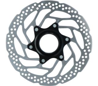 SHIMANO brzdový kotuč ALTUS SM-RT30 center lock 160 mm + lock ring vnitřní+vnější pouze pro resin de