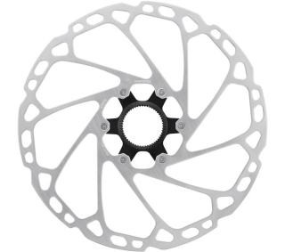 SHIMANO brzdový kotuč DEORE SM-RT64 center lock 220 mm + lock ring vnější bal