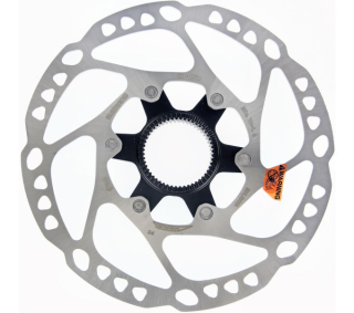 SHIMANO brzdový kotuč DEORE SM-RT64 center lock 160 mm + lock ring vnitřní+magnet bal
