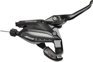 SHIMANO řad/brzd. páka ALTUS ST-EF505-7 MTB/trek pro kot. brzdy pravá 7 rychl černá 3 prstá bal