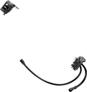 SHIMANO STEPS držák baterie BM-E8031 pro BT-E8035 400 mm kabel bez zámku bal