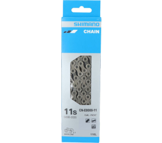 SHIMANO řetěz MTB/Sil/E-bike-ostatní CN-E8000 11rychl 116 čl. s rychlospojkou bal