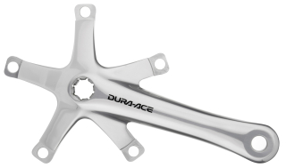 SHIMANO kliky DURA-ACE FC-7710 oktalink jednopřev 167,5 mm bez přev.