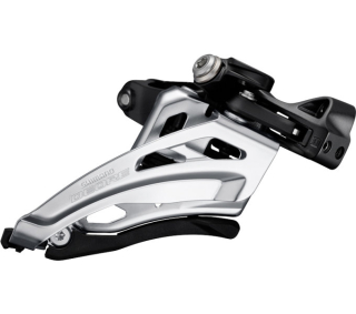 SHIMANO přesmykač DEORE FD-M6020 pro 2x10 obj. 34,9/31,8 + 28,6 Side-swing front pull pro 34-38z bal