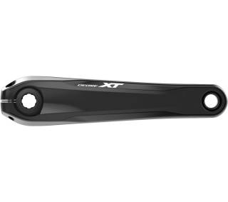 SHIMANO STEPS kliky EP8, logo XT, 170 mm, černé, bez přev.