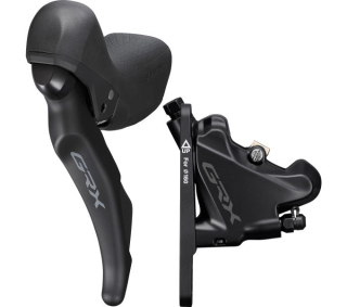 SHIMANO kot brzd-set GRX BR-RX400-KIT přední/ST-RX600(J-kit) FLAT MOUNT polymer+chladič SMBH90/1000m