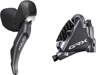 SHIMANO kot brzd-set GRX BR-RX810-KIT zadní/ST-RX810(J-kit) FLAT MOUNT polymer+chladič SMBH90/1700mm