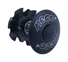 ježek NECO H2861 1-1/8" Al zátka černá