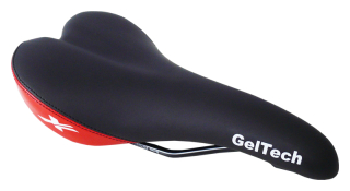 sedlo MRX VL-2071-GEL černo-červené