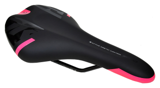 sedlo DDK D5090 SPEED WAY černo-růžové