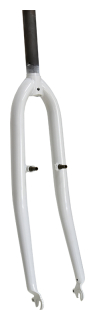 vidlice 28" 1 1/8"-255, 480mm Fe bílá V-brake