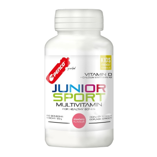Junior Sport Multivitamin, 150 bonbonů jahoda
