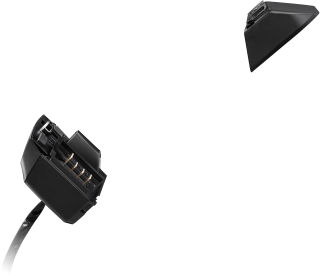 SHIMANO STEPS drž bat BM-E6010 pro BT-E6010 na spod rám trub bez zám 300mm kabel černá