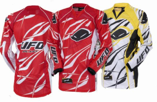 UFO PLAST dres dlouhý rukáv MX-20, červený, L