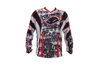 UFO PLAST dres dlouhý rukáv, MISTIC, bílý, XL