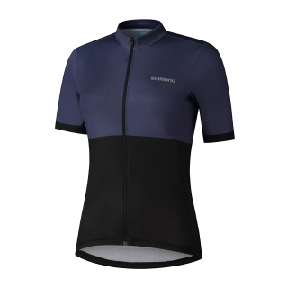 SHIMANO W´s ELEMENT dres s krátkým rukávem, dámský, navy, L
