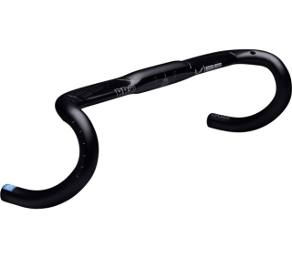 PRO řídítka VIBE AERO, 380/31,8 mm, vyosení 6°, alu, černá