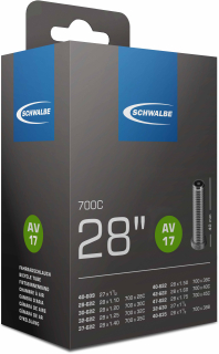 SCHWALBE duše CITY/TREK 28. AV17 28/47-622/635 40MM