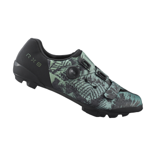 SHIMANO gravel obuv SH-RX801, pánská, tropical leaves, 46