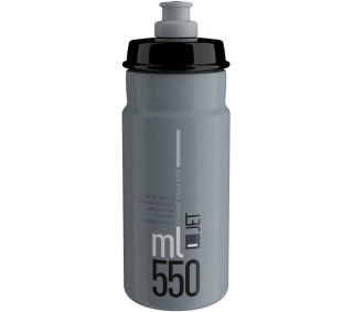 ELITE láhev JET 23' šedá/černé logo 550 ml