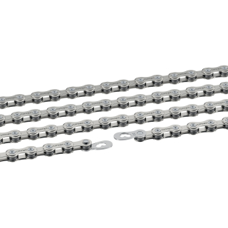 řetěz CONNEX 11sW pro 11-kolo, voskovaný, stříbrný