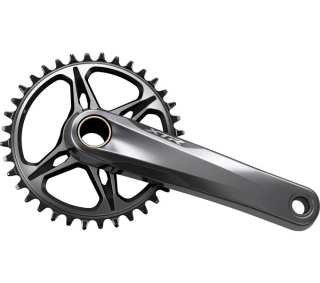 SHIMANO kliky XTR FC-M9100 integr.klika 1x11/12 165 mm bez přev. bez BB misek bal