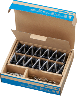 SHIMANO brzdové destičky J05A-RF polymer+chladič MTB 2písté 25 párů