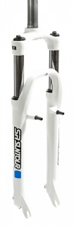 vidlice Suntour XCE28 27,5 V-brake bílá