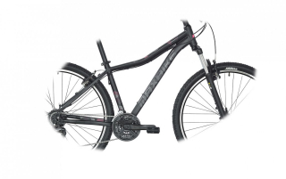 rám Maxbike M307-D 17" černý matný + fialová V-brake/Disc
