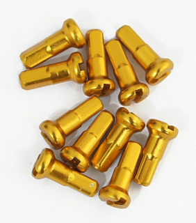 nipl Al zlatý 2mm/12mm