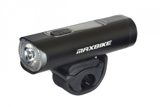 světlo přední MAXBIKE JY-7129, 500 lumenů, USB + powerbanka