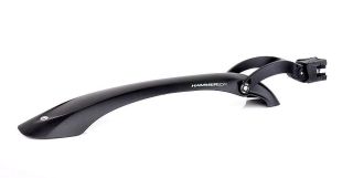 blatník 24"-29" Simpla HAMMER 2 REAR na sedlovku zadní černo bílý