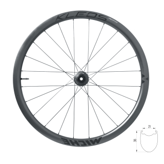 kola silniční MICHE KLEOS RD 36 DISC plášťová