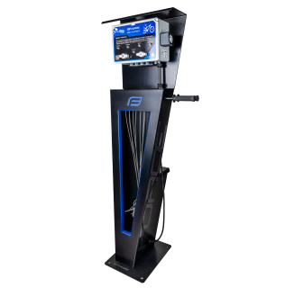 stojan nabíjecí FORCE SOS E-BIKE, 4P-2U,1B,1Bs+1Z