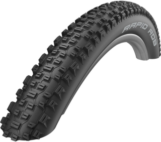 SCHWALBE plášť RAPID ROB,57-622,29x2.25,K-Guard,dušový,drát,790 g,černá/bílá