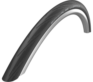 SCHWALBE plášť LUGANO II,25-622,700x25C,K-Guard,dušový,skládací,330 g,černá