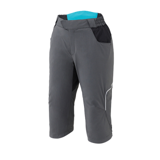 SHIMANO Touring 3/4 kalhoty, dámské, charcoal, M