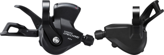 SHIMANO řadící páčky DEORE SL-M5100 pár 2x11 rychl objímka pravá-ukaz levá-bez ukaz