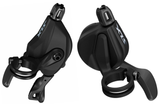 SHIMANO řadící páčky SLX SL-M7100 pár 2x12 rychl objímka bez ukaz bal