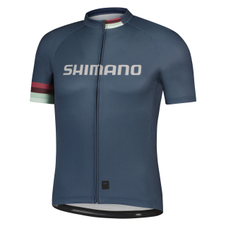SHIMANO LOGO dres s krátkým rukávem, pánský, charcoal, XXL