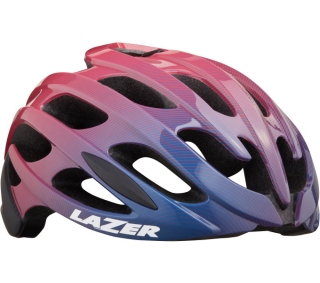 LAZER přilba Blade+ CE-CPSC/ fialovo růžová STRIPES L