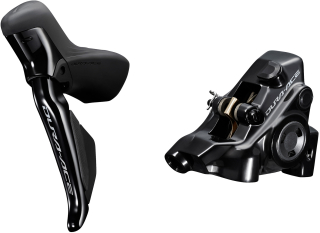 SHIMANO kot brzd-set DURA-ACE BR-R9270-KIT zadní/ST-R9270 Di2 (J-kit) FLAT MOUNT polymer+chladič SMB