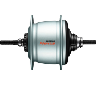 SHIMANO nába NEXUS SG-C6001-8V 8 rychl ráfková brzda + krytka 36 děr 132x184 mm stříbrná bal