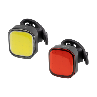 světla sada FORCE COB 2.0 USB přední+zadní