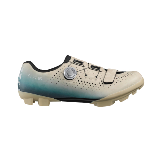 SHIMANO gravel obuv SH-RX600, pánská, béžová/modrá, 43