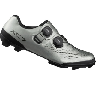 SHIMANO MTB obuv SH-XC703, pánská, stříbrná, 44