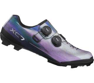 SHIMANO MTB obuv SH-XC703, pánská, duhová, 45, širší