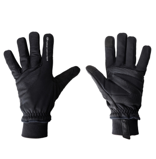 rukavice FORCE WINTER TECH, černé XL