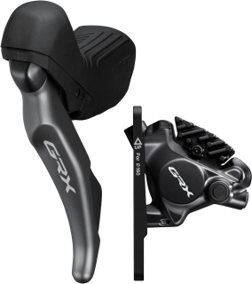 SHIMANO kot brzd-set GRX BR-RX820-KIT přední/ST-RX820-LA FLAT MOUNT polymer+chladič SMBH90/1000mm pr